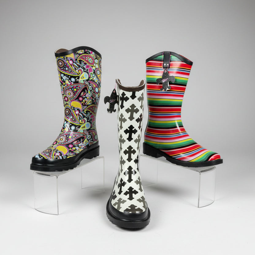 Rain boots_Striped