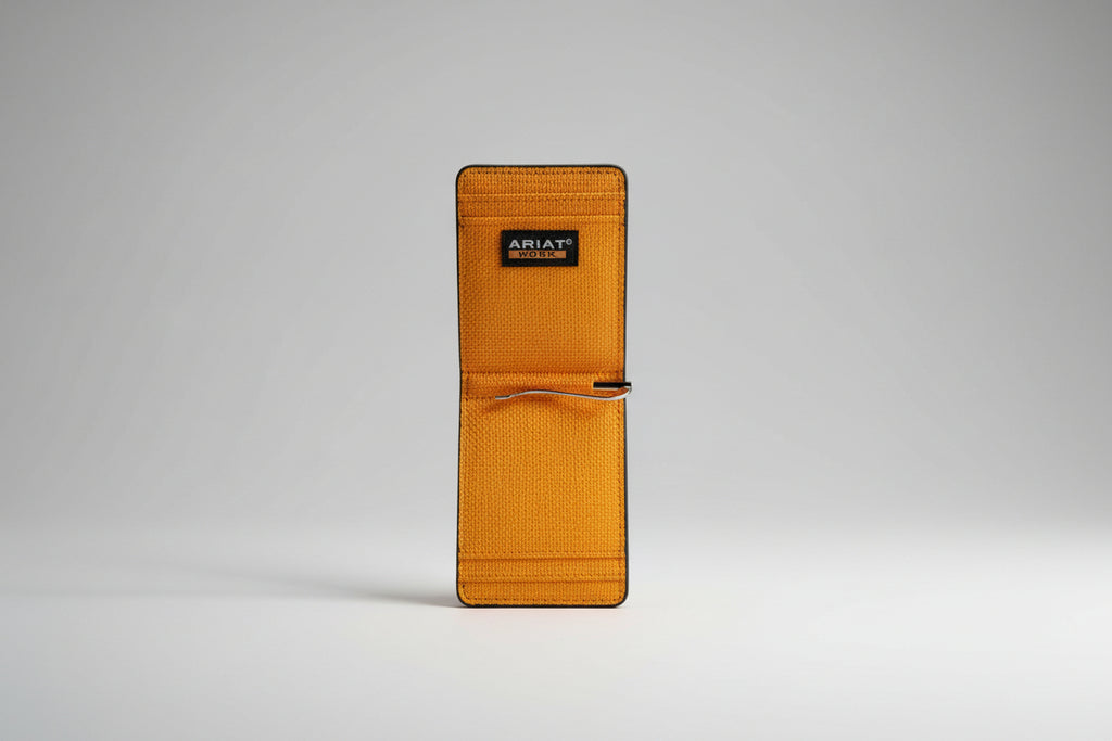 Ariat Black Mexican Bifold Money Clip