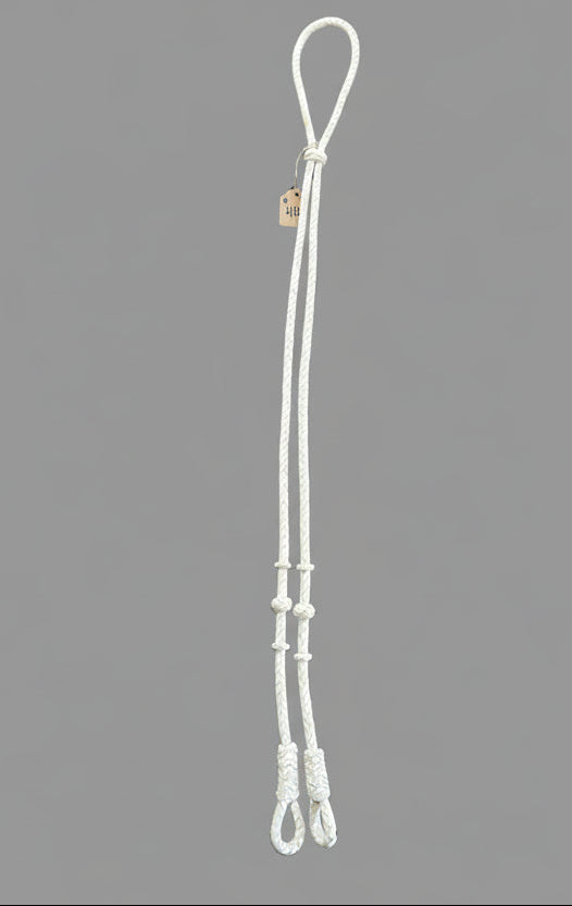 Handmade Mexican Charro Reins / Rienda Charra de Cuero Crudo – Rawhide Horse Tack