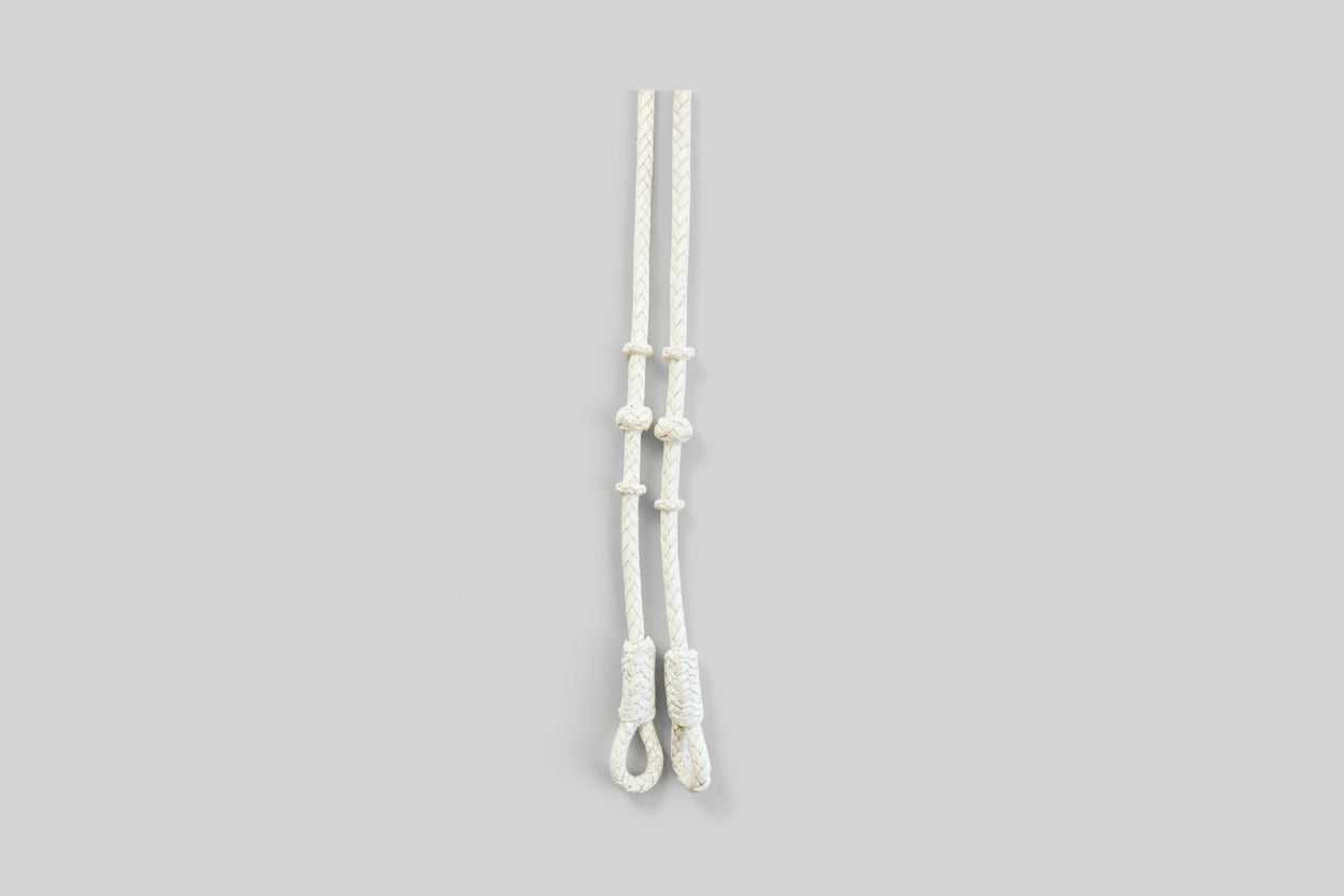 Handmade Mexican Charro Reins / Rienda Charra de Cuero Crudo – Rawhide Horse Tack