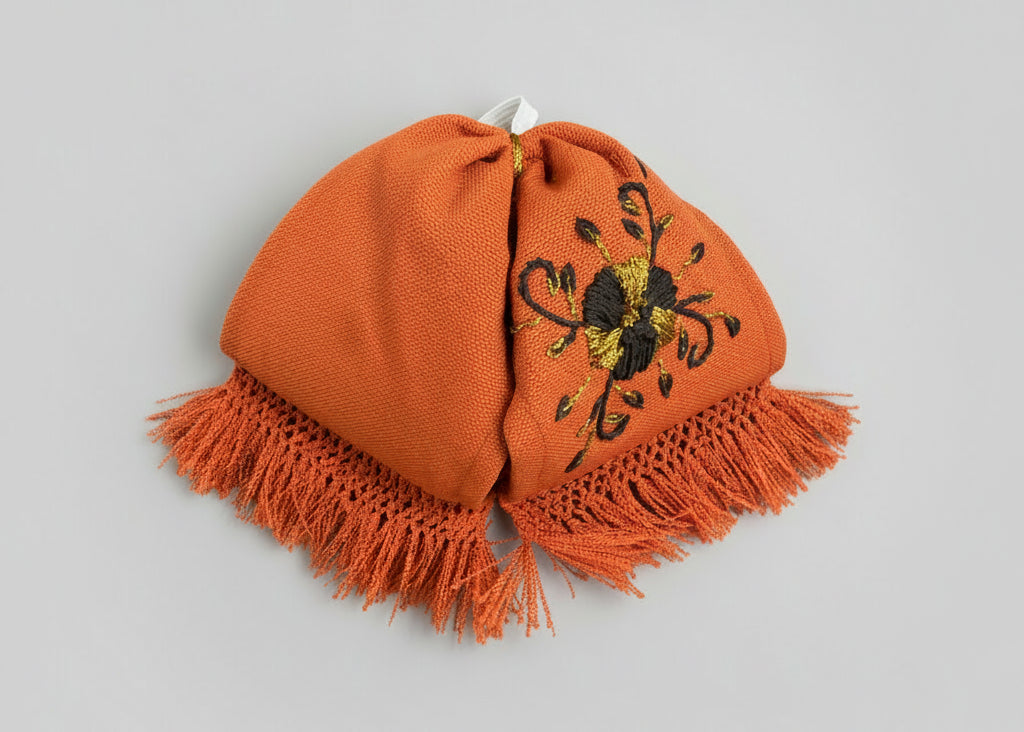 Moño charro with fringe