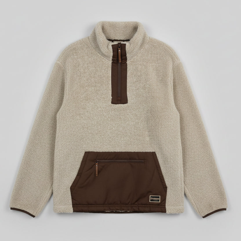 HOOEY-Fleece Pullover LADIES_Brown